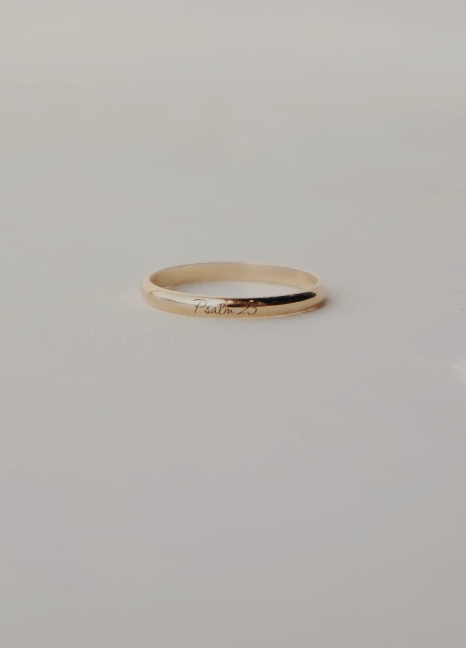 10k Psalm 23 Ring