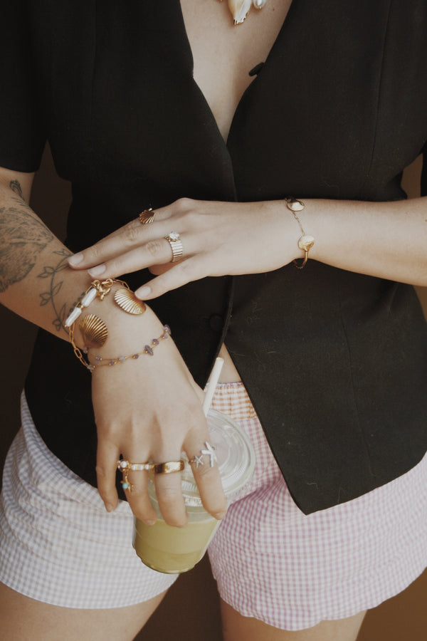 Shelly Bangle Bracelet