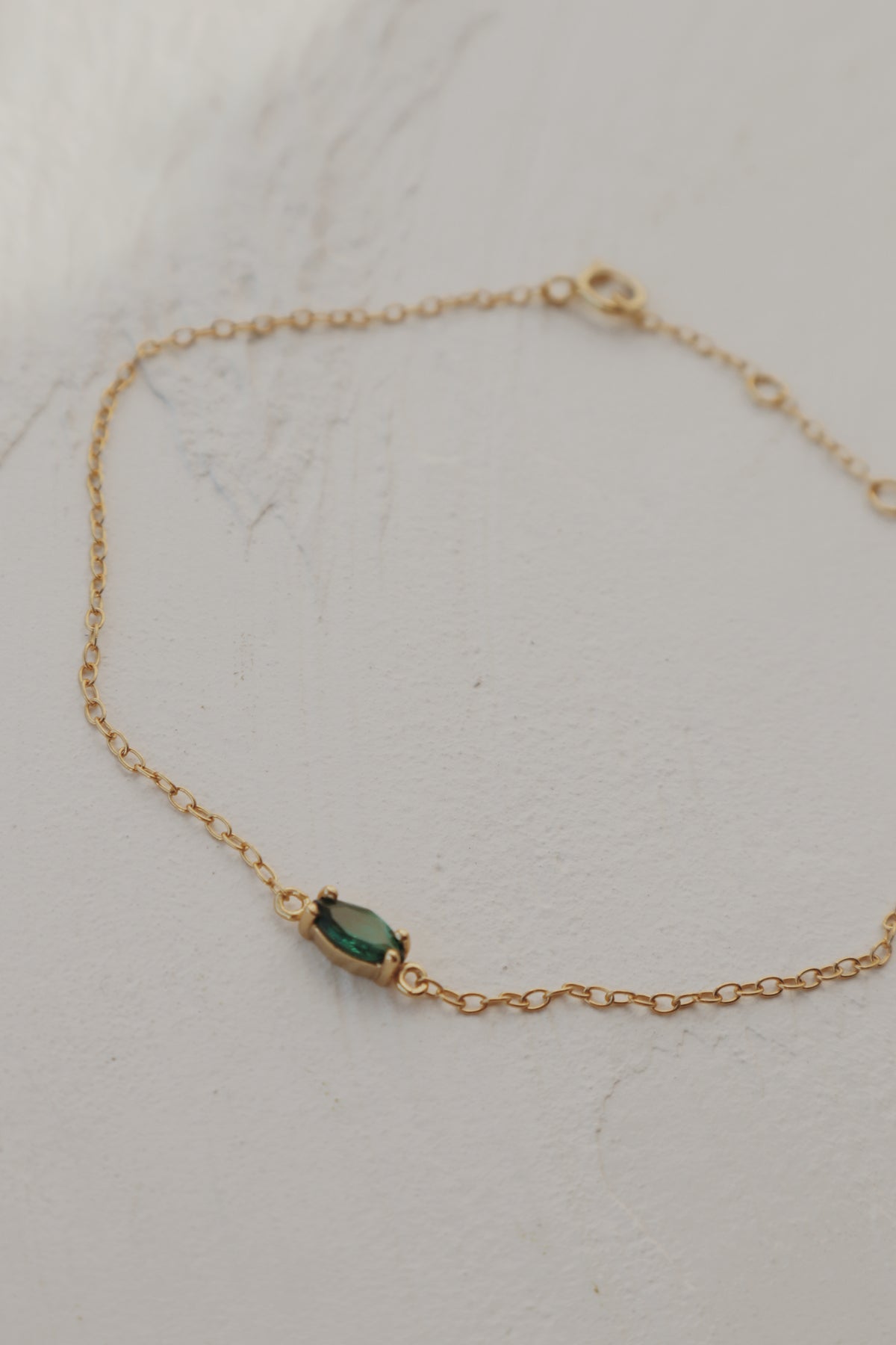 Emerald Marquise Bracelet