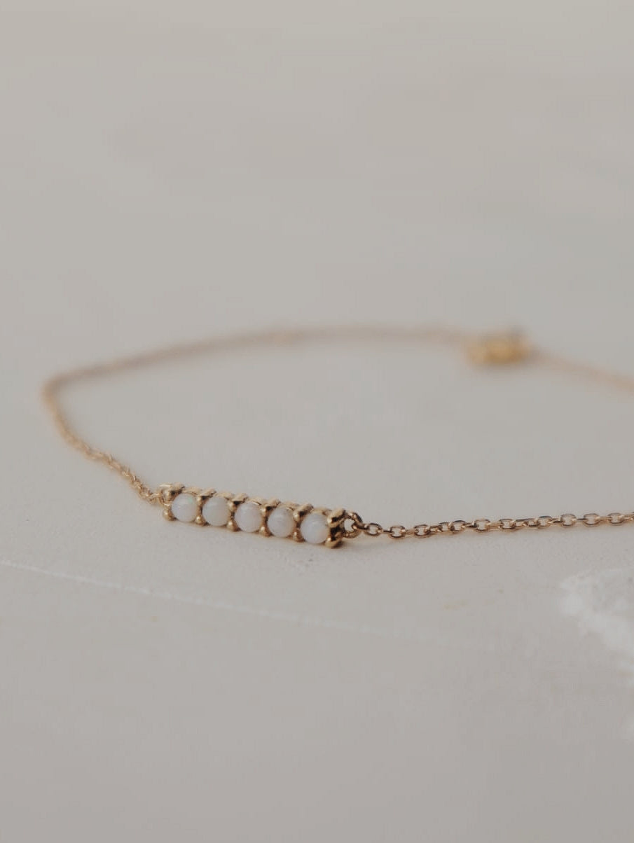 14k Opal Bracelet