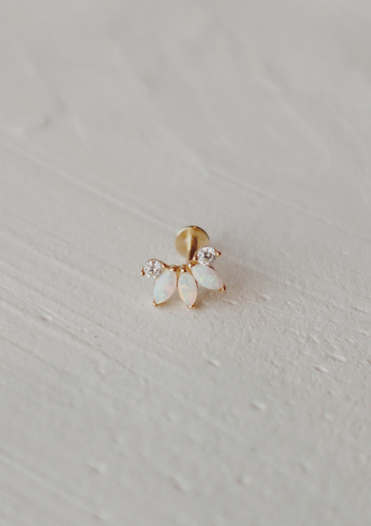 Opal Blooms Cartilage Stud