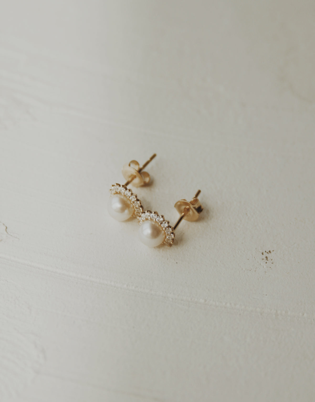10k Vow Pearl Stud Earrings