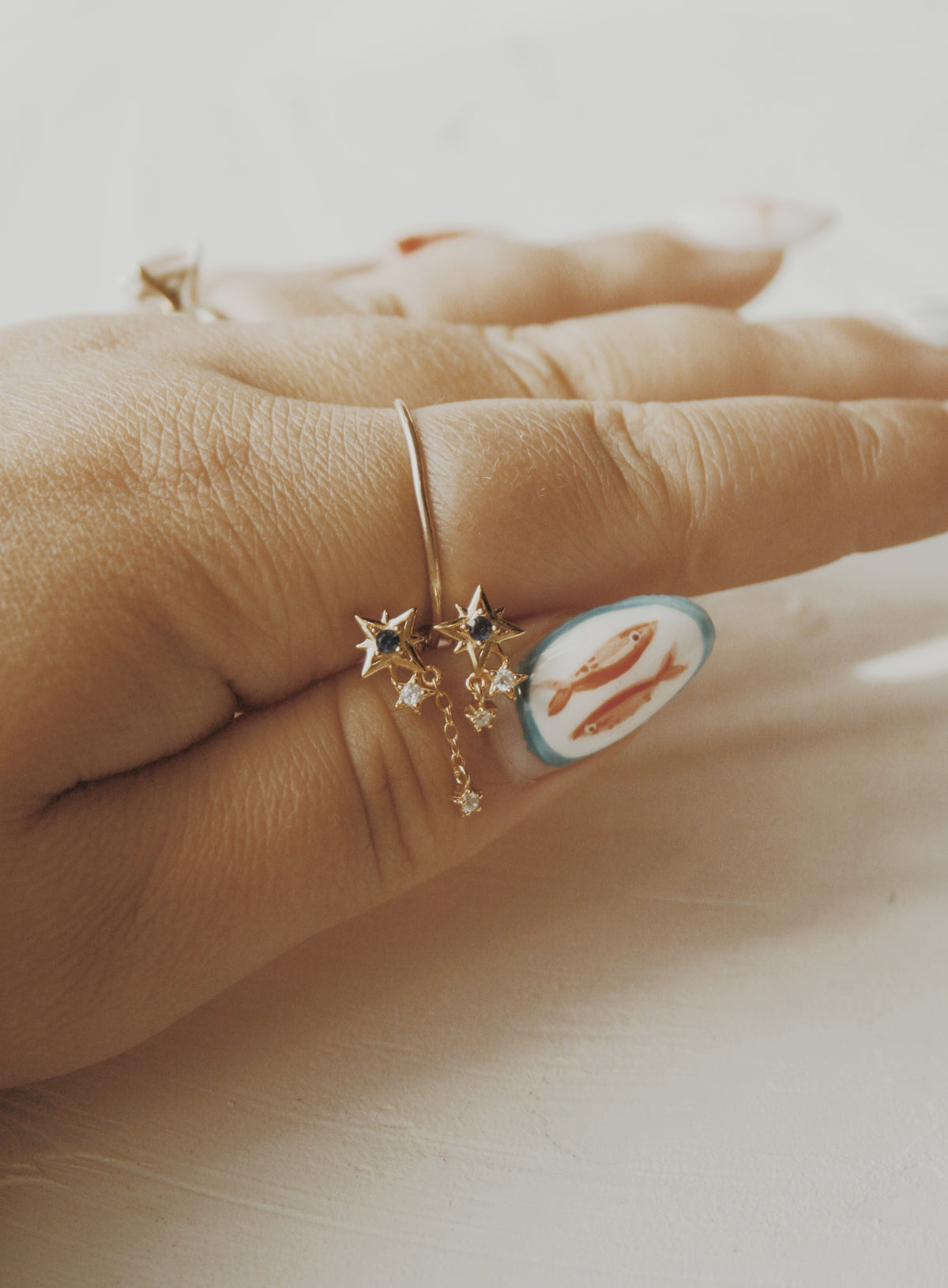 Falling Star Stud Earrings