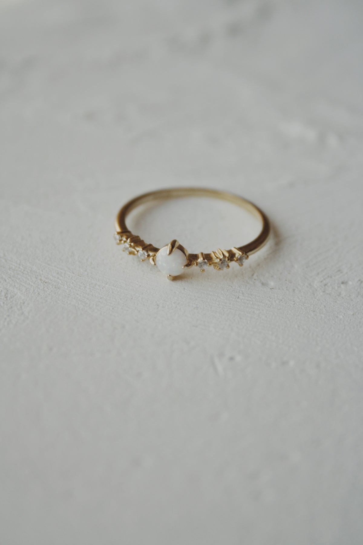 Stardust Opal Ring