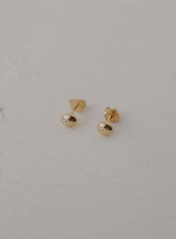 Freida Blob Stud Earrings