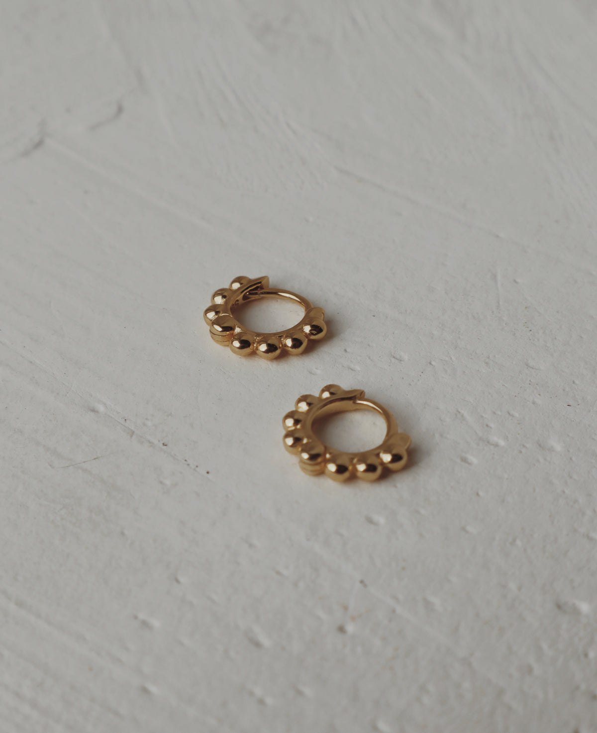 Sunny Bubble Mini Huggie Hoop Earrings