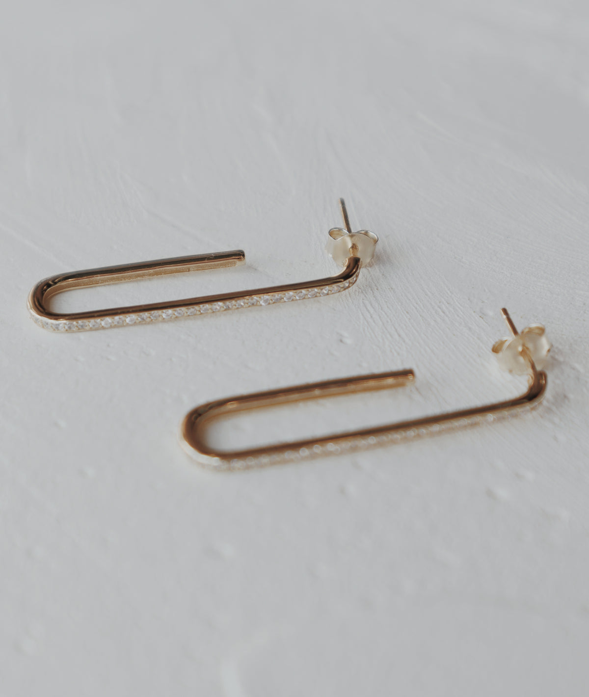 Ariya Pave Vermeil Studs