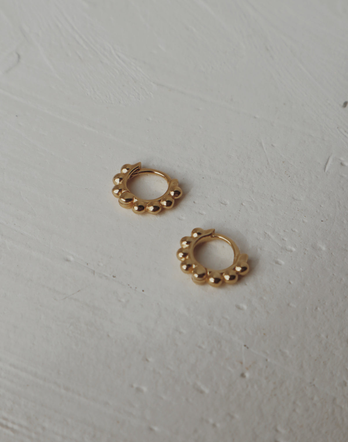 Sunny Bubble Mini Huggie Hoop Earrings