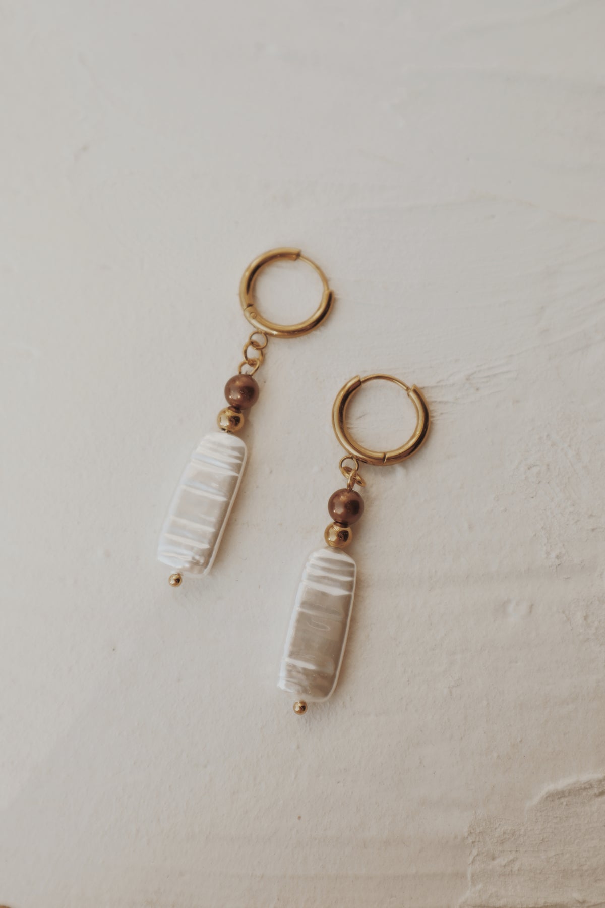Hazel Huggie Hoops