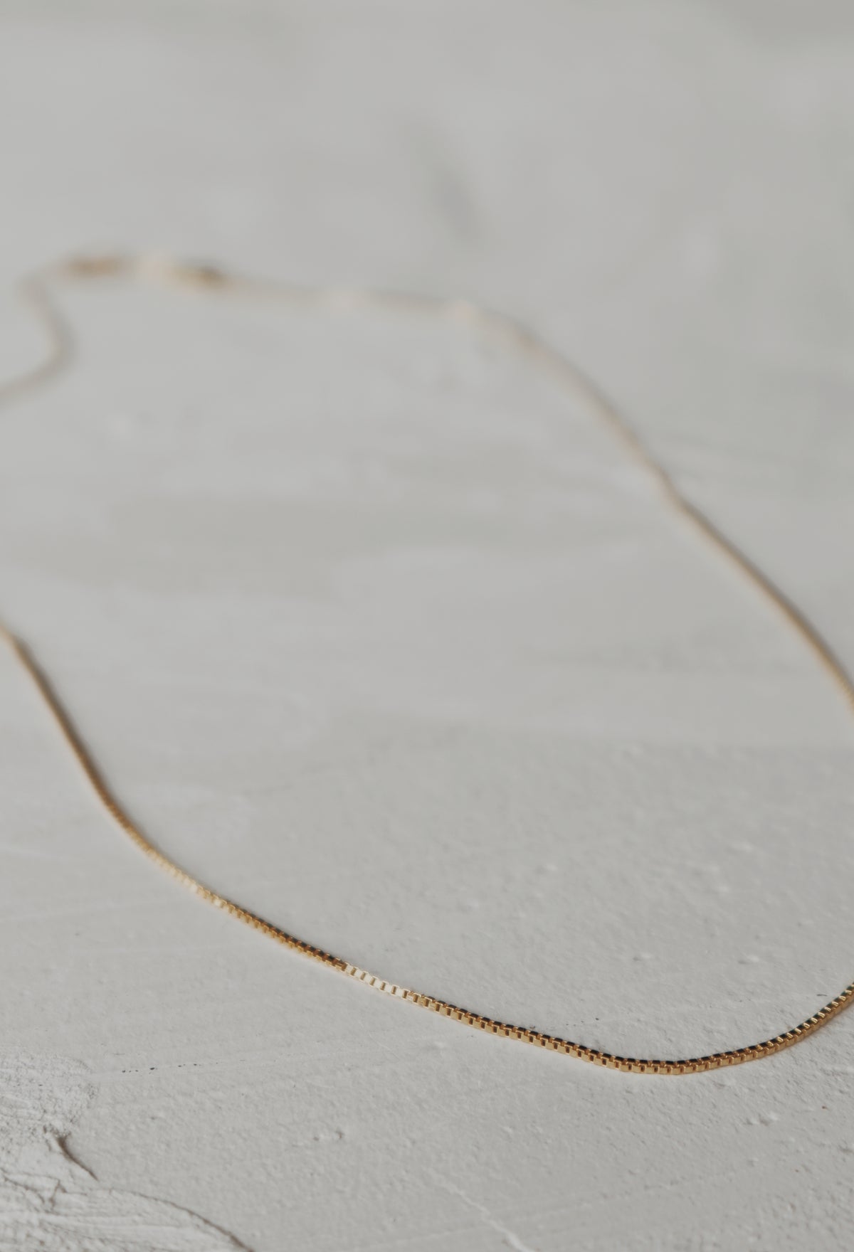 Everette Box Chain Necklace