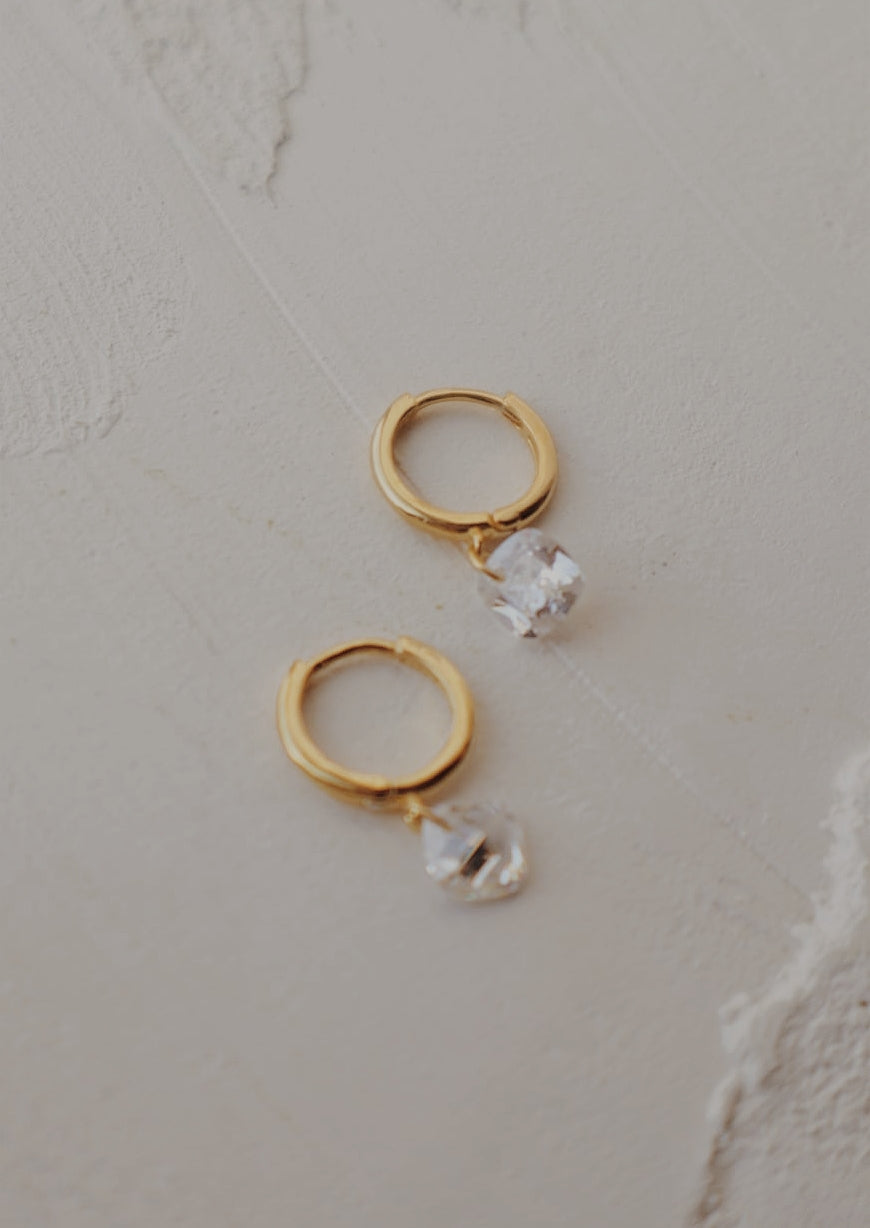 Serena Huggie Hoop Earrings