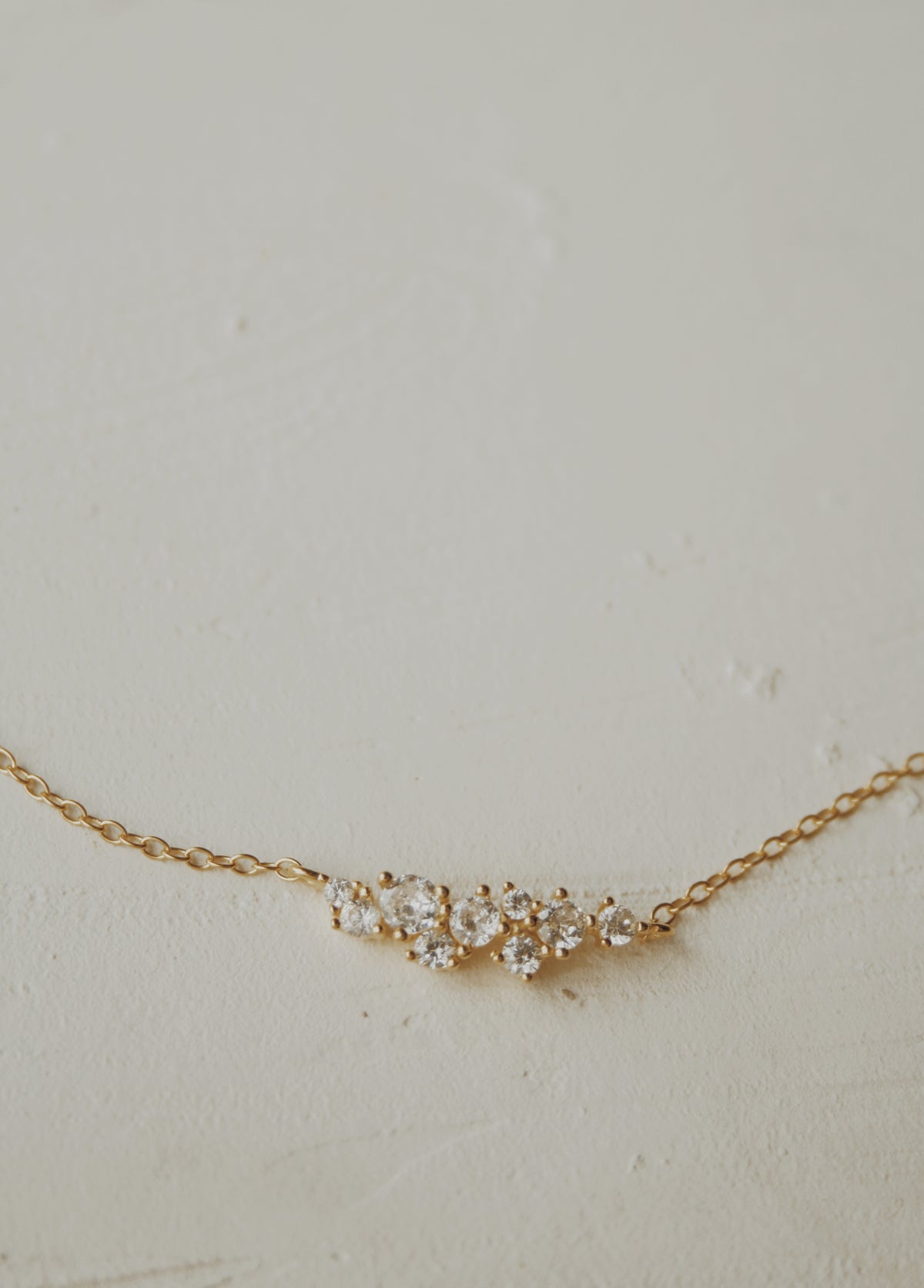 Winona Cluster Necklace