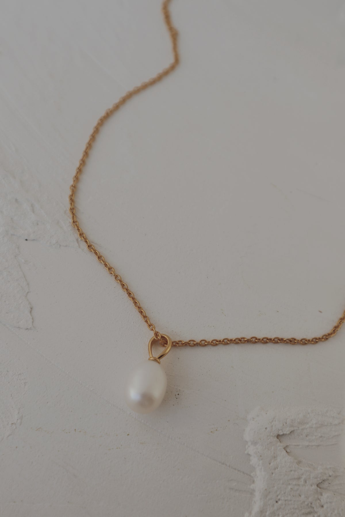 Andi Pearl Necklace - Vermeil