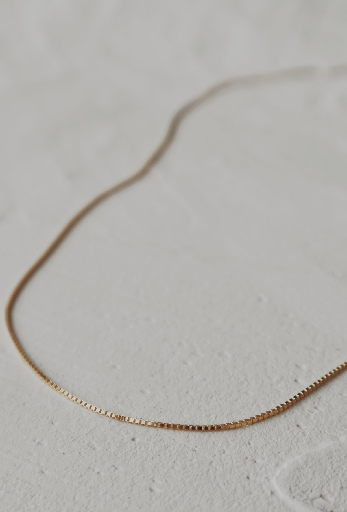 Everette Box Chain Necklace