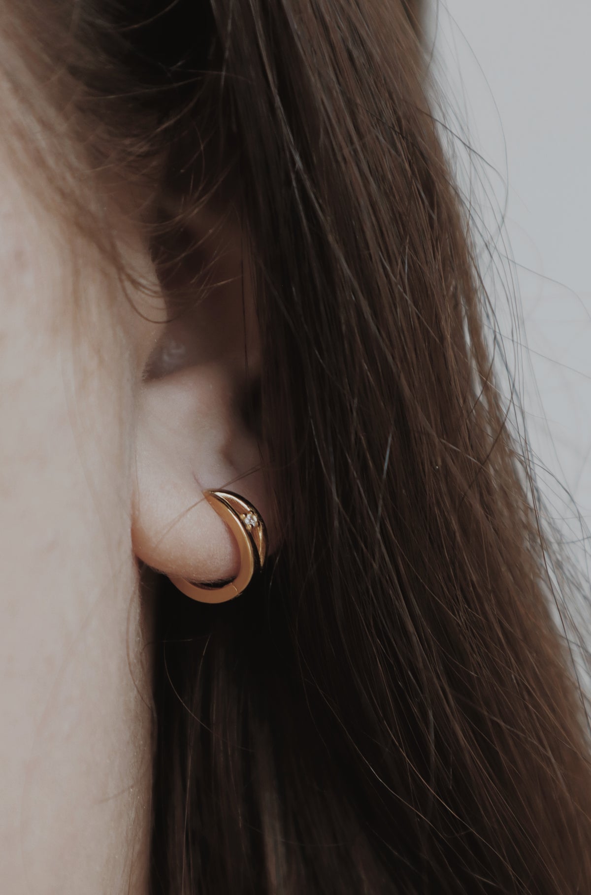 The In-Between Huggie Hoop Earrings