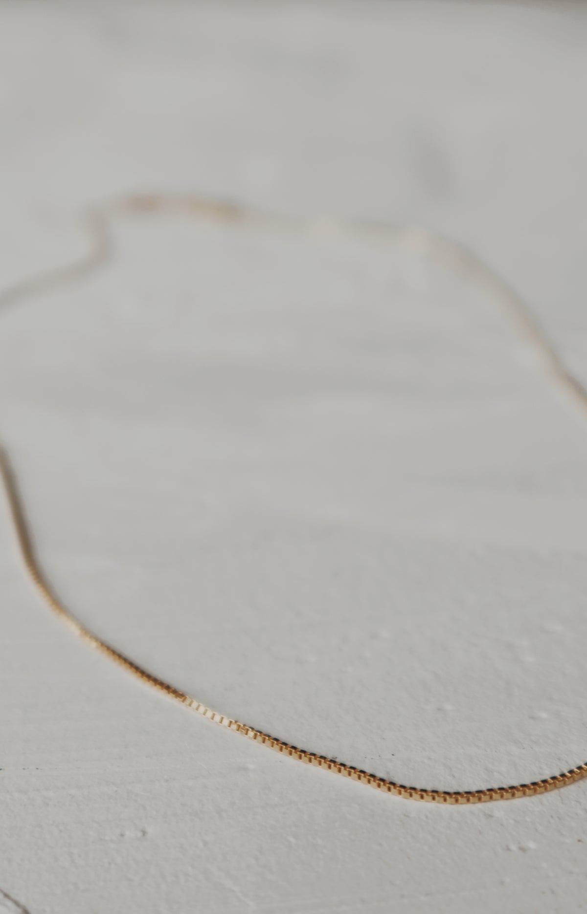 Everette Box Chain Necklace