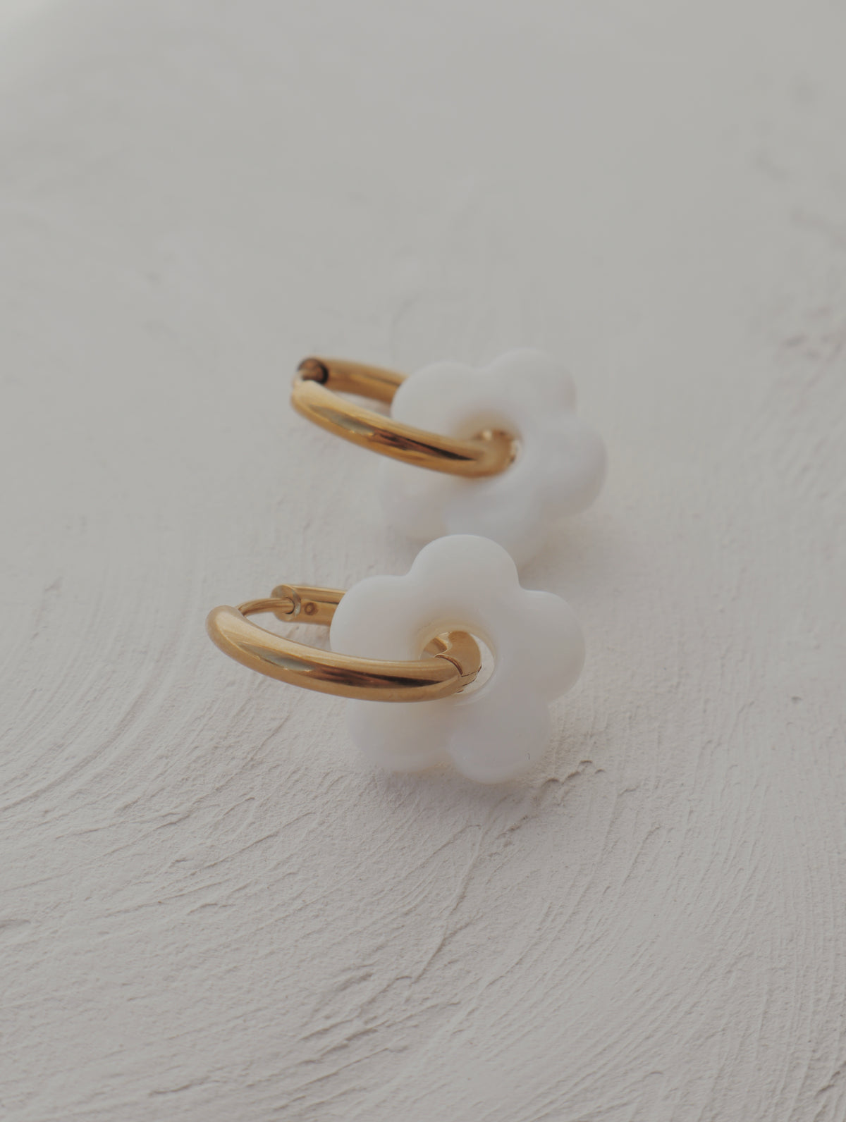 Sugar Cookie Huggie Hoop Earrings