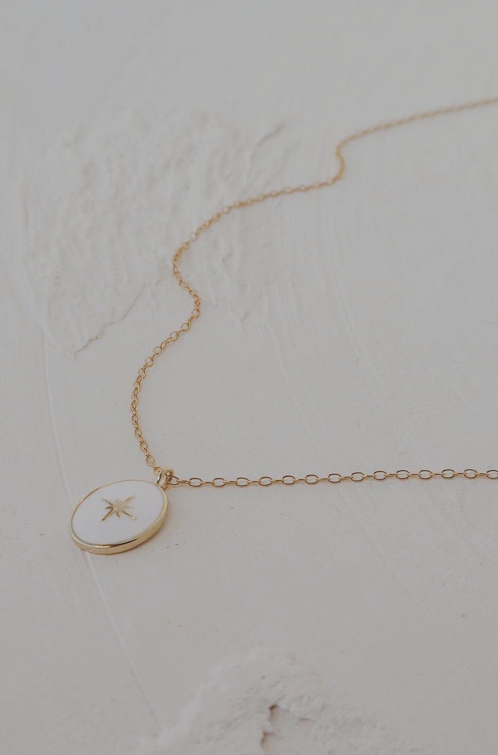Enamel Star Necklace