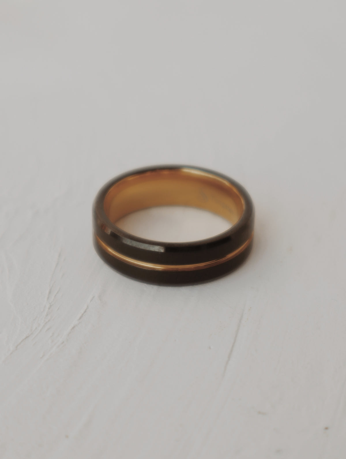 Silas Men's Tungsten Wedding Band