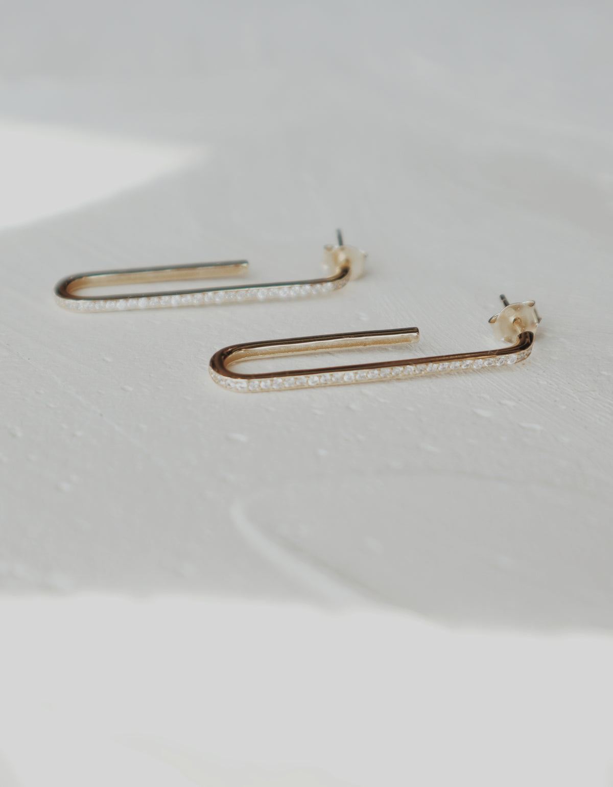 Ariya Pave Vermeil Studs