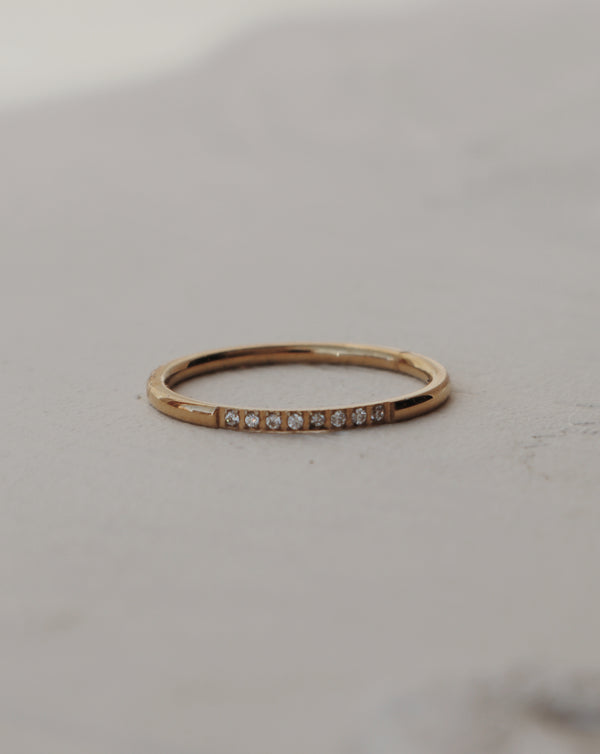 Bonnie Pavé Stacking Ring