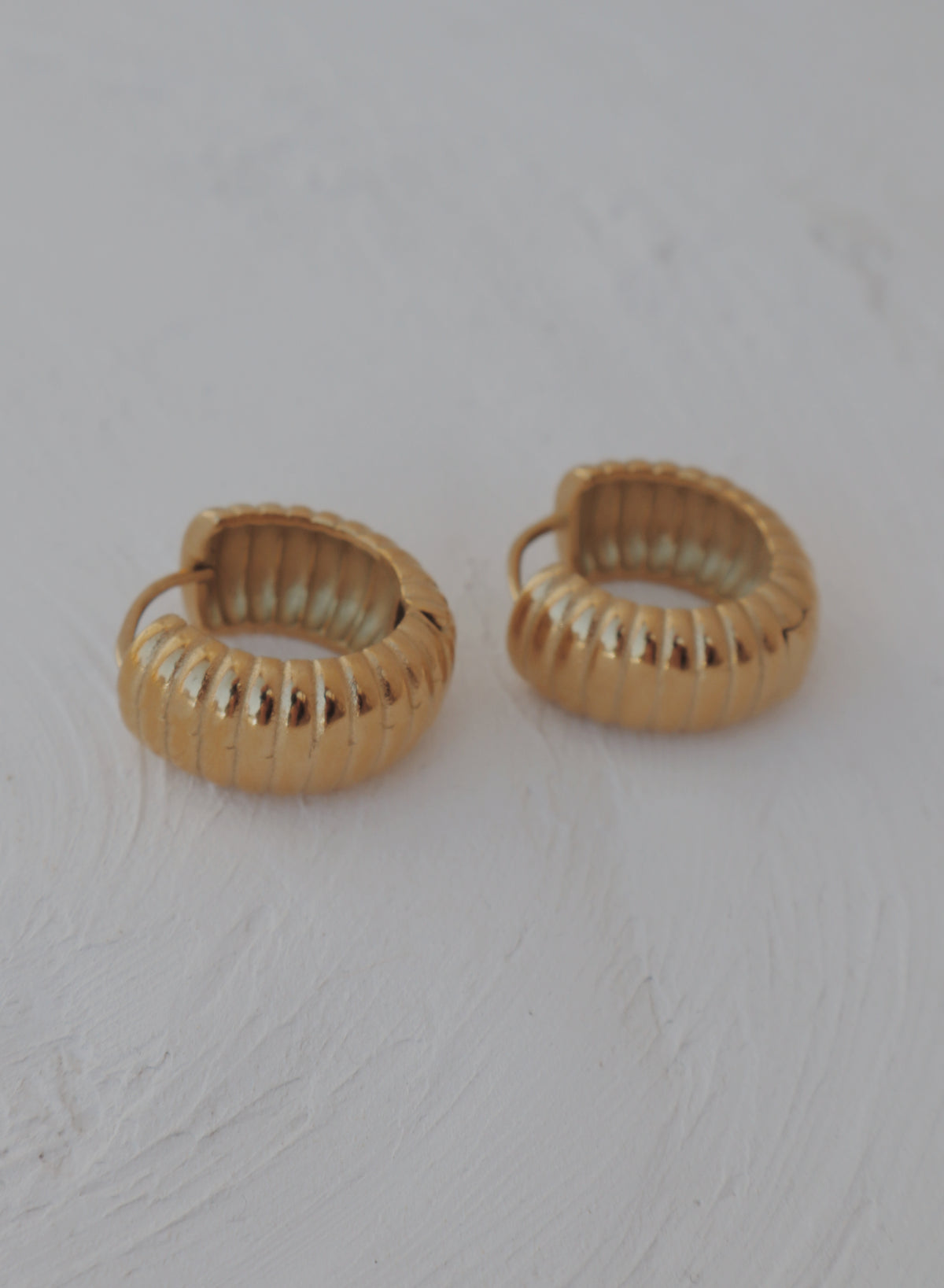 Rochelle Chunky Hoop Earrings