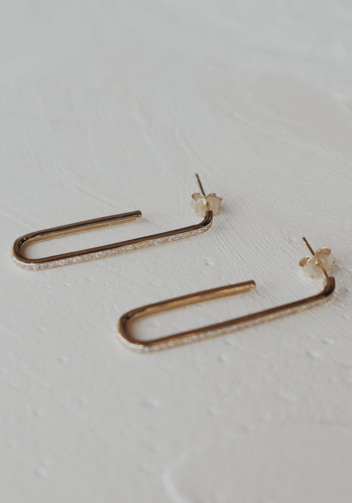 Ariya Pave Vermeil Studs