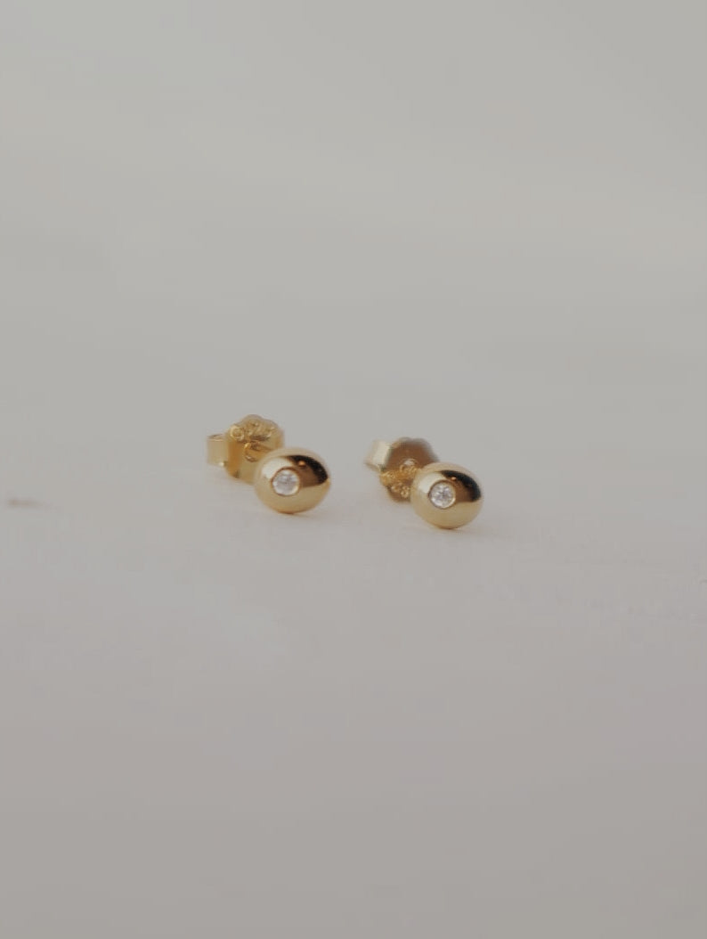 Freida Blob Stud Earrings