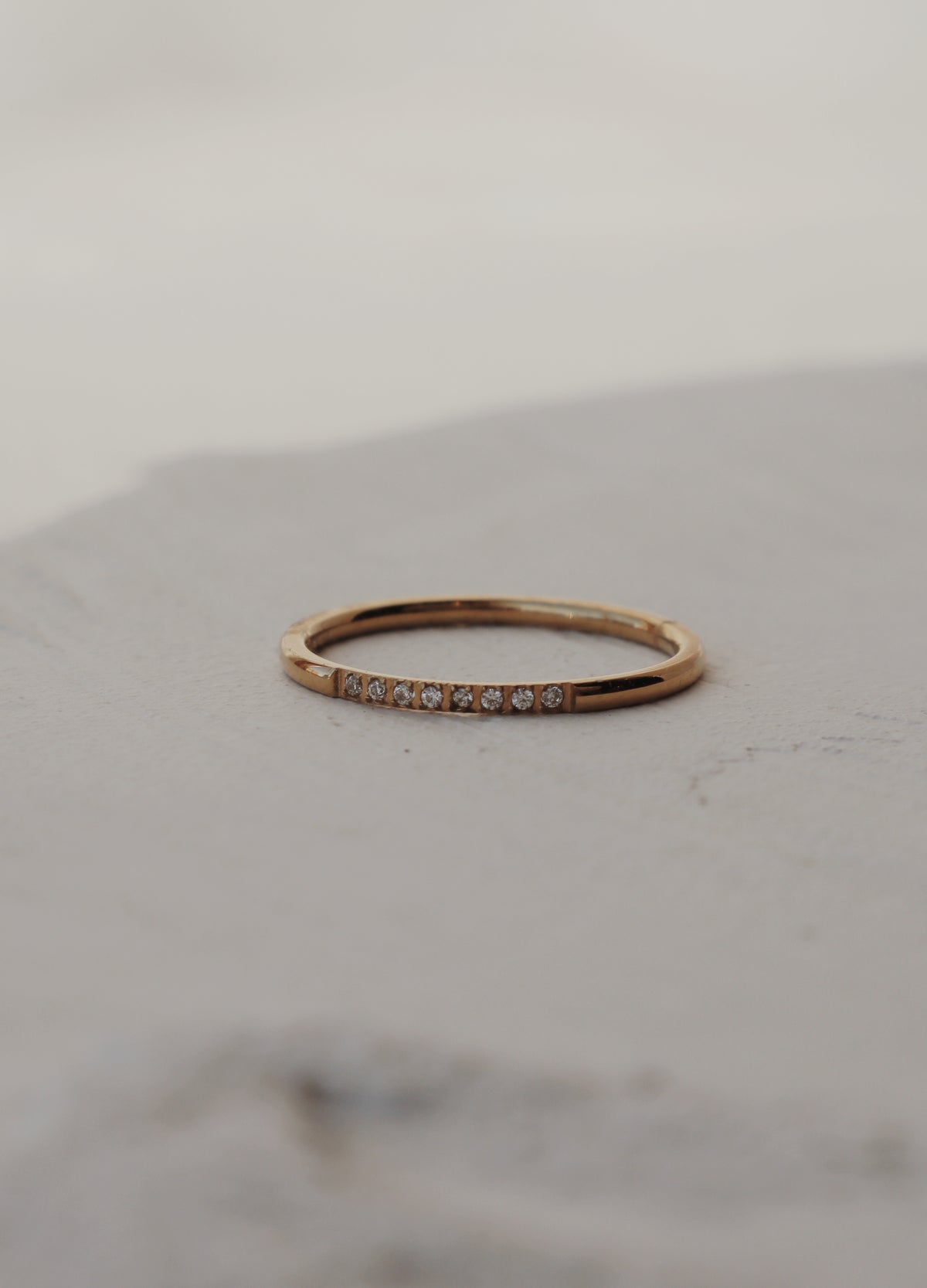 Bonnie Pavé Stacking Ring
