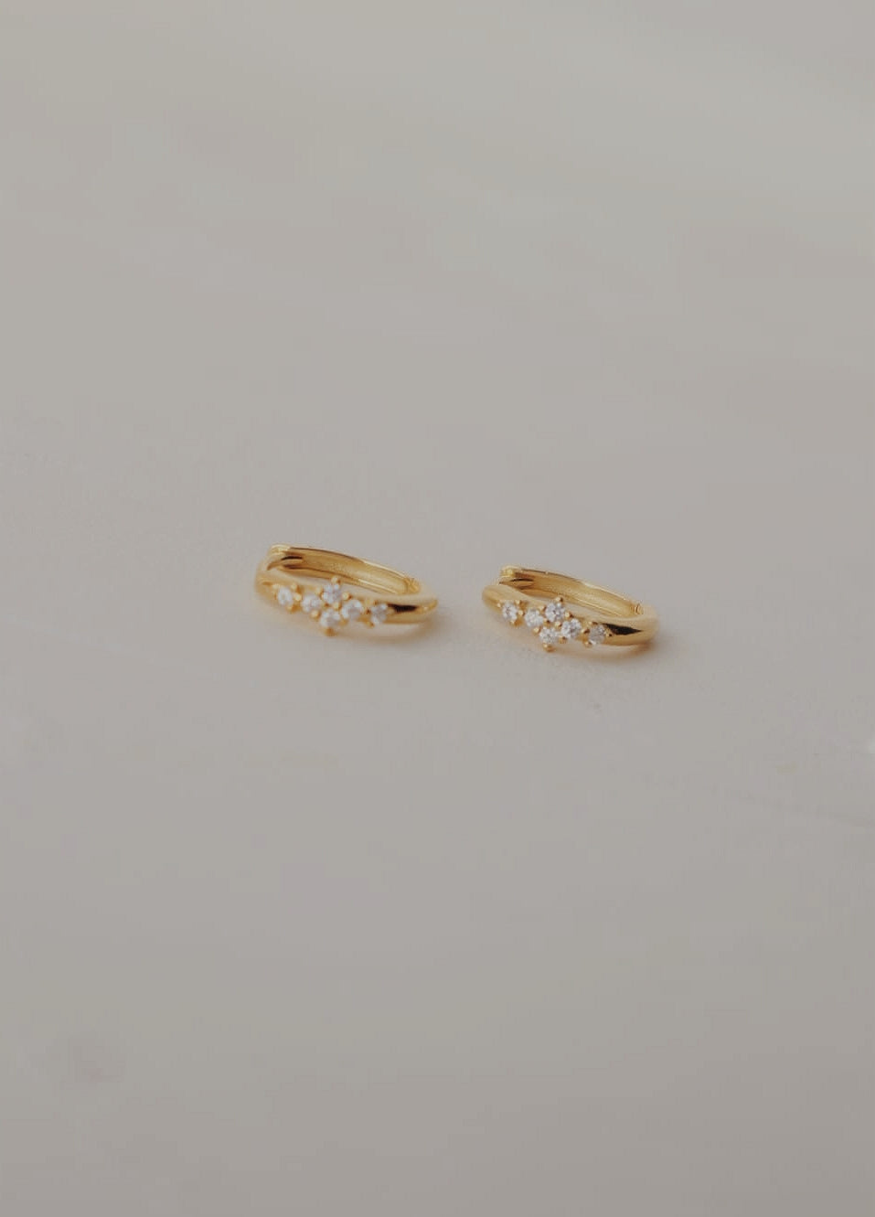 Stella Huggie Hoop Earrings