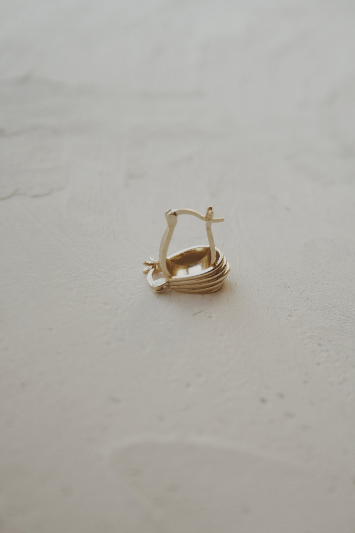Montgomery Hoop Earrings- Vermeil