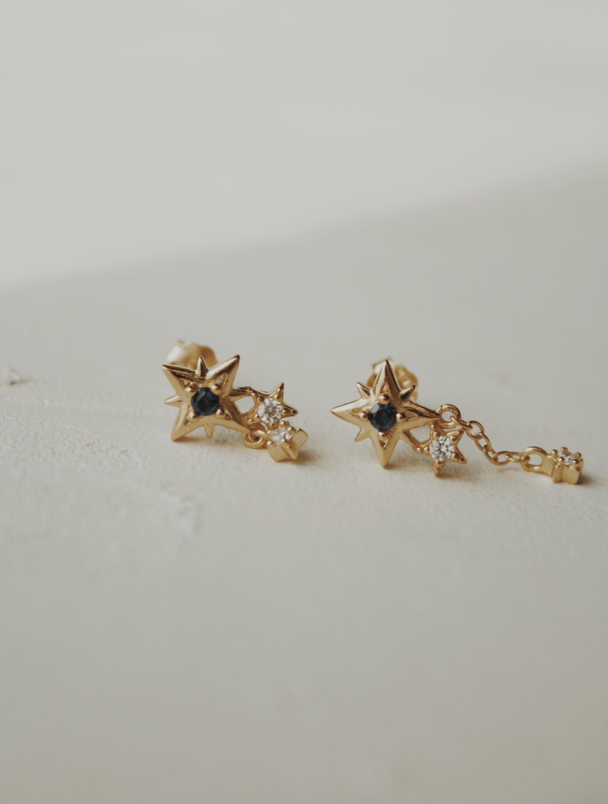 Falling Star Stud Earrings