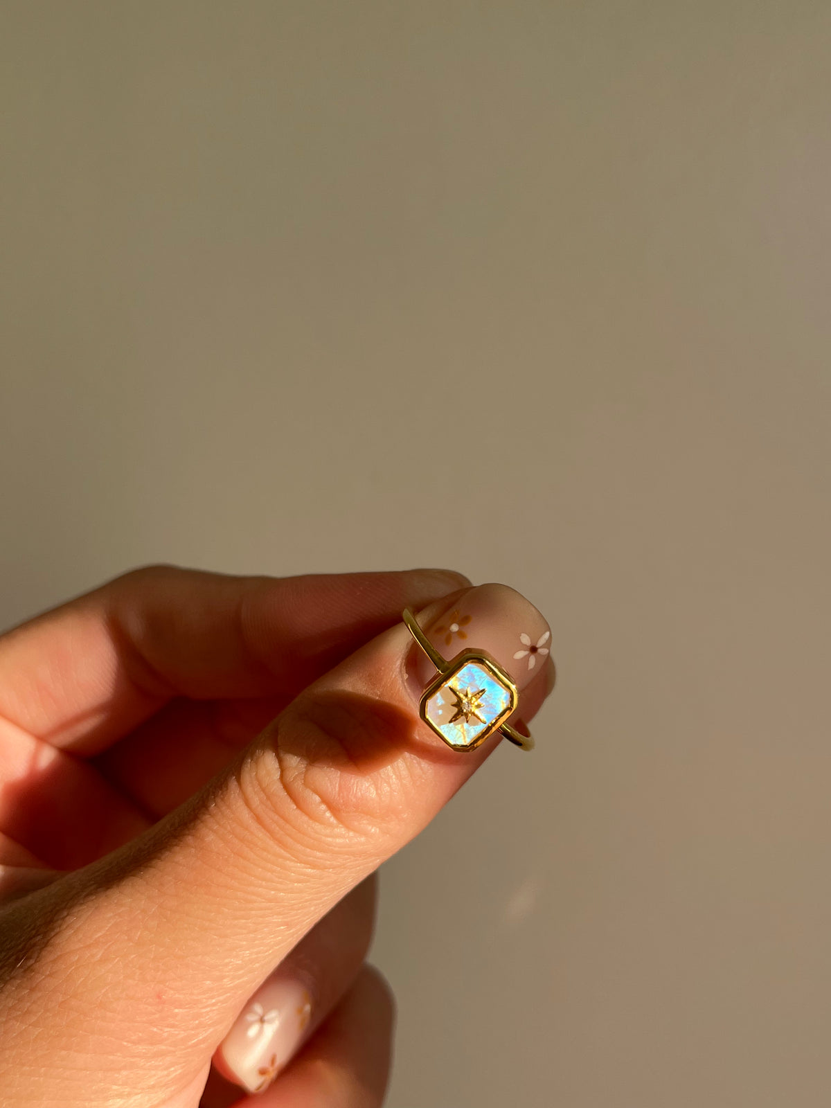 Evermore Moonstone Vermeil Ring